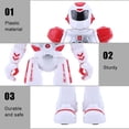 thumbnail image 2 of Herwey Kid Remote Control Intelligent Robot Gesture Sensor Singing Dancing Educational Toy, 2 of 8