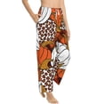 thumbnail image 2 of Balery Various Pumpkins print Women's Pajama Pants,Ultra Lightweight Pjs,Lounge Pant-Large, 2 of 9