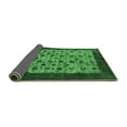 thumbnail image 2 of Ahgly Company Indoor Rectangle Oriental Emerald Green Industrial Area Rugs, 7' x 10', 2 of 4