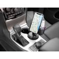 thumbnail image 4 of Weathertech iPod/iPhone/Smartphone Mount 8ACF8 iPod/iPhone/Smartphone Mount; CupFone; 360 Degree Rotation; With Hand Sanitizer Holder; Black; With Two Black Plastic Knobs, 4 of 5