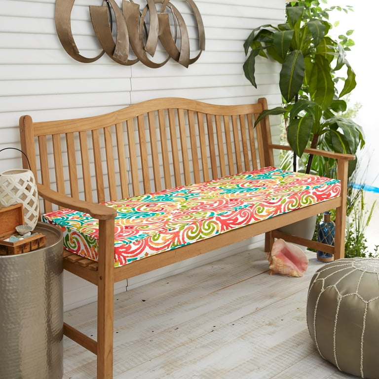 Sunbrella Multi Corded Indoor/ Outdoor Bench Cushion 57 in x 17 in