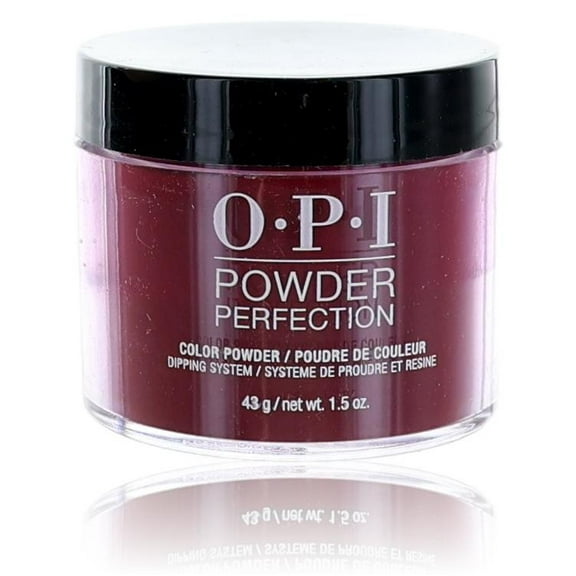OPI Powder Perfection by OPI, 1.5 oz Color Dip Powder - Malaga Wine