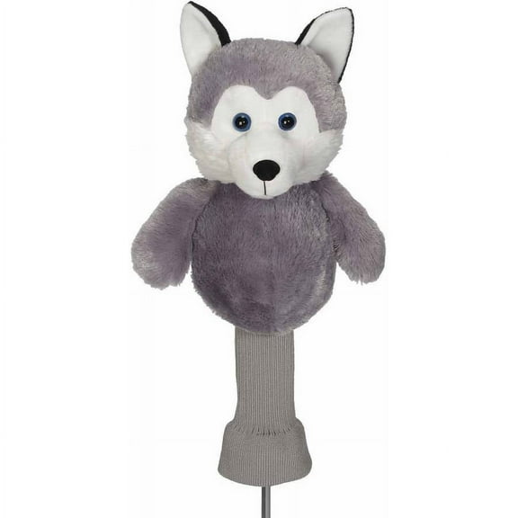 Creative Covers For Golf Cuddle Pals "Hacker" The Husky Driver Headcover