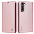 thumbnail image 1 of YIKATU YK-For Samsung Galaxy S21 4G/5G Magnetic Phone Cover Wallet Stand Folio Flip Case, 1 of 5