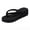 Black, variant on YAYUBA Walking Sandals Black,Women's Ladies Platform Wedges Bohemian Beach Shoes Slippers Sandals