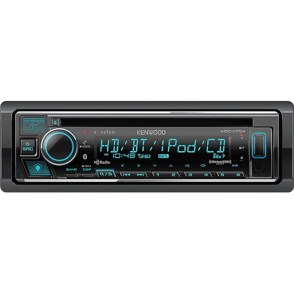 Estéreo para Auto Kenwood KDC-X704 Receptor de CD con Bluetooth