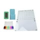 thumbnail image 5 of Tablero de borrado seco acrílico pizarra acrílica con tablero de planificadores de marcadores para refrigerador 40cmx30cmx3cm, 5 of 8