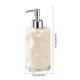 thumbnail image 3 of Dispensador de jabón de manos de 420 ml | Bomba de plástico rellenable para baño, cocina y oficina | Dispensador multiusos de jabón líquido y loción | 17,2 x 7,3 cm, 3 of 6