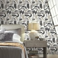 thumbnail image 3 of Modern Brushstrokes Peel & Stick Wallpaper, 3 of 9