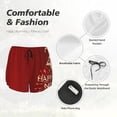 thumbnail image 4 of Xecao Happy New Year 2025 for Double-layer Running Short for Women, Perfect for Gym, Tennis, and More, Featuring a Convenient Pocket-Large, 4 of 7