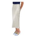 thumbnail image 6 of Baby'O Womens Stretch Satin Slip Skirt, 6 of 8