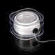 thumbnail image 2 of 0.8 Mm Elastic Cord Clear Stretchy Bracelet Beading Thread With Beading Needle For Jewelry Bracelet Making(clear), 2 of 5