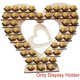 thumbnail image 1 of Ferrero Chocolate Heart Candy Display Stand Chocolate Cake Candy Decoración Boda Recepción Fiesta Aniversario Corazón Zhivalor LN-0158, 1 of 3