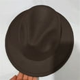 thumbnail image 2 of Kids Classic Wide Brim Fedora Hat Children Boys and Girls Felt Hat Jazz Hats Classic Wide Brim Panama Dress Hat, 2 of 6