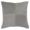 thumbnail image 1 of Surya Conrad Poly Fill 22" Square Pillow in Gray, 1 of 4