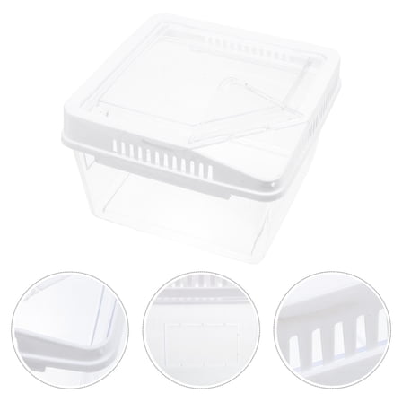 Soimiss Lizard Breeding Box Storage Box Plastic 1Pcs