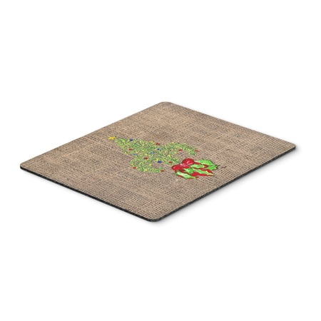 Christmas Tree Fleur de lis Mouse Pad Hot Pad or Trivet price history on PriceWatchPro