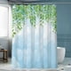 thumbnail image 1 of Matsuzay Cortina de ducha impermeable y duradera de poliéster para baño, cortina de ducha moderna para baño, cortinas de ducha que ahorran Juegos de accesorios de baño YL347-5 180 cm * 180 cm, 1 of 6