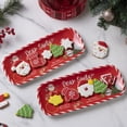 thumbnail image 4 of Cook With Color Holiday Cookie Trays, Set of 2 – Festive Baking & Serving Trays for Christmas Cookies & Treats, 4 of 5