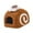 Brown, variant on Rat Hamster House Guinea Pig Bed Small Animal Nest Enclosed Plush Fleece Warmth for Pet Lovers