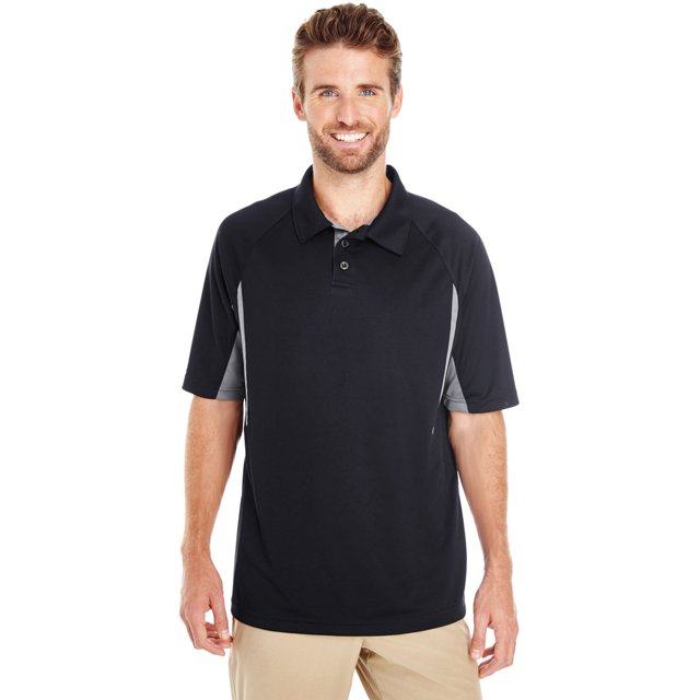 Polo Avenger para hombre NEGRO/ GRAFITO 3XL Holloway 222530