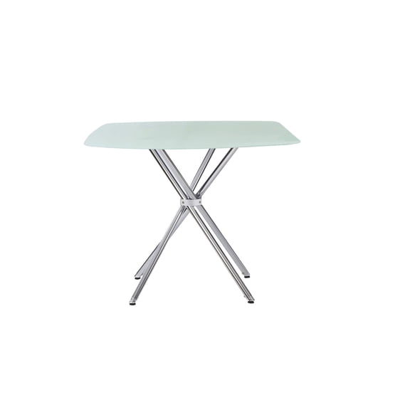 Newboti Furniture 36" Square Frosted Tempered Glass Table 38898