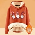 thumbnail image 2 of WILLBEST Sudadera Deportiva para Mujer, Estilo Navideño Informal, con Capucha Gruesa Mediana, 2 of 4