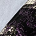 thumbnail image 5 of Manta polar con cabeza de calavera de unicornio, 5 of 5