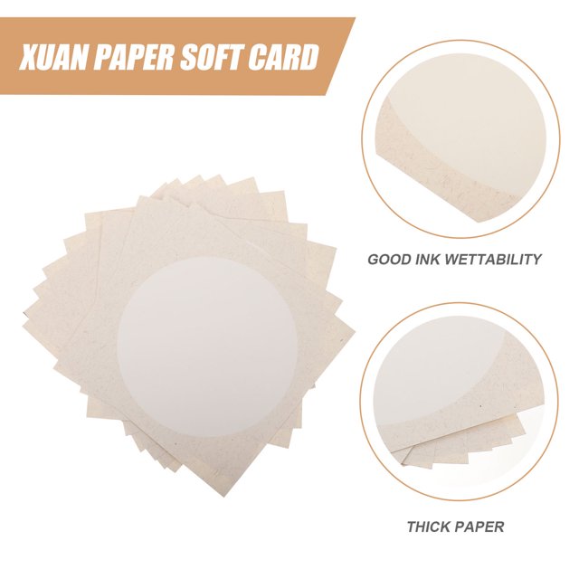 ADDHAT Papel Xuan Beige Para Caligrafía Y Pintura Tradicional Con Excelente Absorción De Tinta