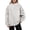 r-1162Grey223, variant on CAIVO Women Oversized Sweatshirt Mock Neck Pullover Long Sleeve Tops Fall Clothing Solid Color Classic Streetwear