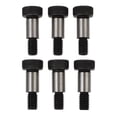 thumbnail image 1 of 1 Set 6Pcs Hex Shoulder Screws Practical Carbon Steel Shoulder Bolts (Silver), 1 of 7
