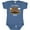 Indigo, variant on Inktastic My First Groundhog Day Cute Boys or Girls Baby Bodysuit