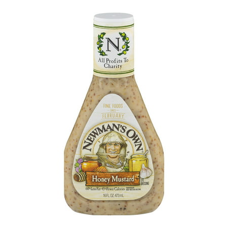 Newman's Own Honey Mustard Lite Dressing, 16.0 FL OZ