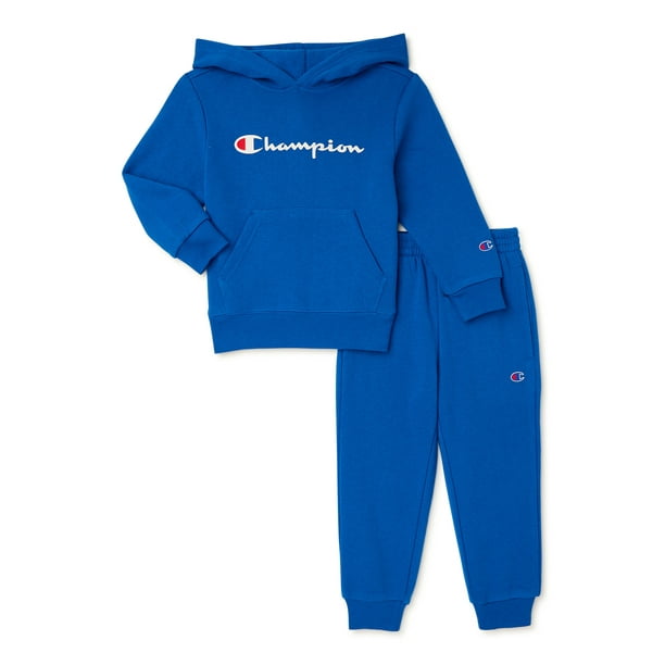 strubehoved overskydende Ruckus Champion Toddler Boys' Matching Hoodie and Jogger Set, 2-Piece, Size 2T-4T  - Walmart.com
