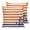 Orange, variant on Pillow Covers 16x16 Set of 2, Anchor Red Throw Pillow Covers Decorative Couch Cushion Cover, Modern Navy Blue White Striped Nautical Microfiber Soft Square Pillowcases for Bedroom Living Room Sofa