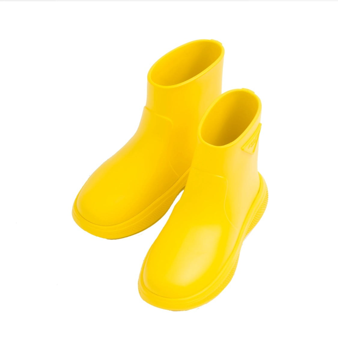 【送料&関税込】Prada Logo Rubber Boots Prada Logo Rubber Boots Gold (Women's) - Walmart.com