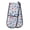 Berries Leaves Pomegranates and Herbs, variant on Dailycode Double Sided Oven Mitt with Loop Heat Resistant Kitchen Long Potholders 7" x 35" Green Bow