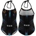 thumbnail image 6 of Tool Band Rock Children's One-piece Swimwear Halterneck Swimsuit Summer Beach Girl's Bathing Suits Breathable Beachwear, 6 of 7