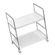 thumbnail image 2 of Estantes de baño de niveles, organizador de encimera de 2 niveles, estante de almacenamiento para baño, estantes de gabinete ultra sensibles, 2 of 8