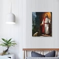 thumbnail image 3 of Nawypu Jesus Christ Knocking at The Door Canvas Wall Art Print Poster Picture Modern Office Home Room Decor, 3 of 4