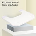 thumbnail image 3 of Wheelchair Tray Table, Removable Wheelchair Desk Lap Board, Portable Wheelchair Desk Accessories For Eating, Reading, Resting, Plastic Wheelchair Lap Tray For Home Elderly, 3 of 8