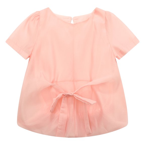 Richie House Girls' Sweet Top with Bow RH1687
