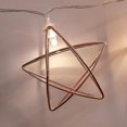 thumbnail image 2 of Homemiyn 10led Or Rose Chaîne Lumineuse Étoile à Cinq Branches, 2 of 5