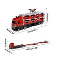 thumbnail image 3 of Cars Giant Truck Transformer Folding Track With Ejector Raceway-KEEW, 3 of 4