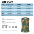 thumbnail image 6 of Fotbe Men's Knitted Woodland Squirrel Print Men's Sleeveless Muscle Tank Tops Casual T-Shirts for Gym Workout Beach-Small, 6 of 8