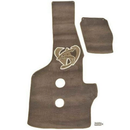 Malibu Boat Snap In Carpet 5689081 | Wakesetter Taupe Suede (2 PC)