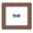 Berry, variant on 9x8 Frame Brown Bamboo with Dark Coffee/Walnut Finish | Solid Wood Picture Frame Width 0.75 Inches
