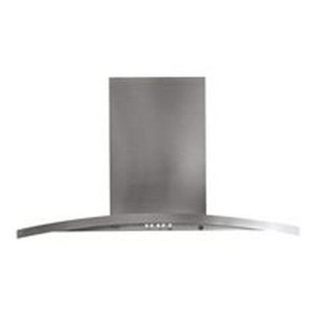 GE Profile - Designer 36" Convertible Range Hood - Stainless steel