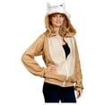 thumbnail image 2 of RG Costumes Women's Vixie The Fox Hoodie, Tan, Large, 2 of 4