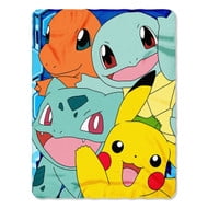 Pokemon "Meet the Group" Fleece Throw